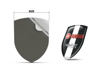 Yamaha Sticker Résine Édition Luxe Étiquettes Auto Haut de Gamme